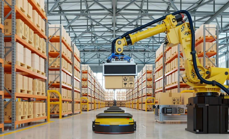 How Robotics Transform Warehouse Productivity?