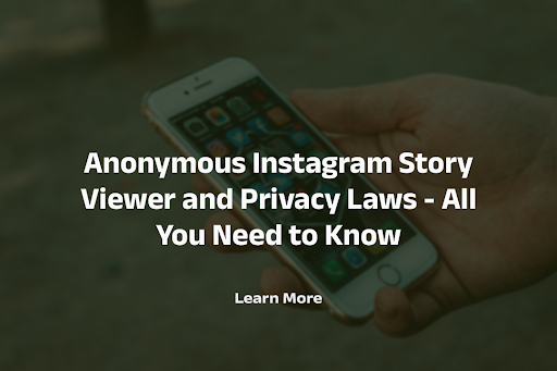 Anonymous Instagram Story Viewer And Privacy Laws - All You Need To Know