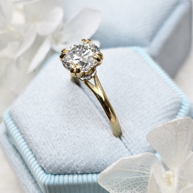 What Makes Hidden Halo Engagement Rings With Lab Grown Diamonds So Special?
