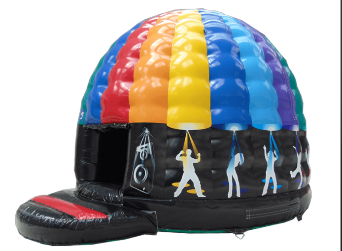 Customer Review: The Performance Of The Disco-Themed Bouncy Castle In The UK Market