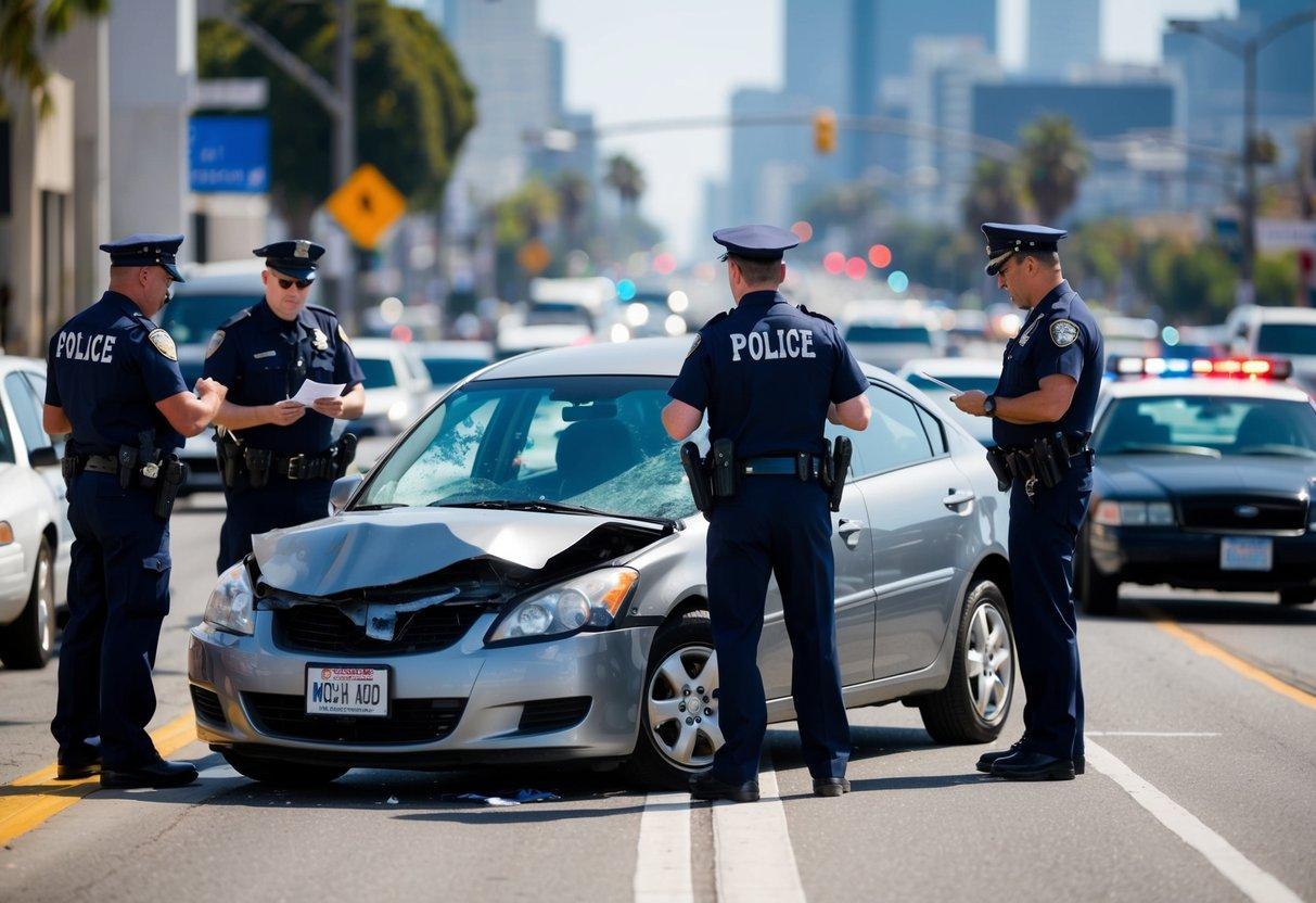 How Long After A Car Accident Can You File A Police Report In Los Angeles?