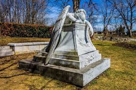 The Elegance Of Weeping Angel Tombstones: A Touching Memorial For Loved Ones