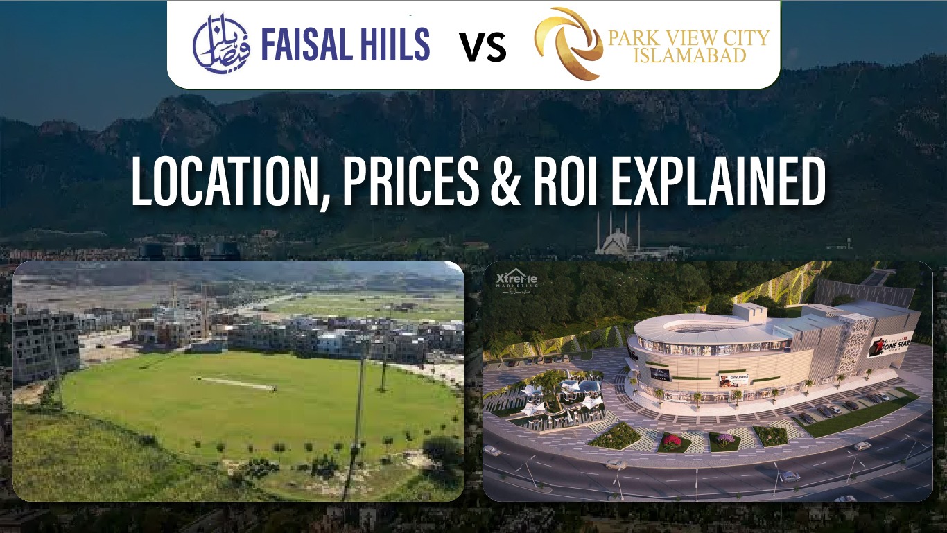 Faisal Hills And Park View City Compared: Location, Prices & ROI Explained