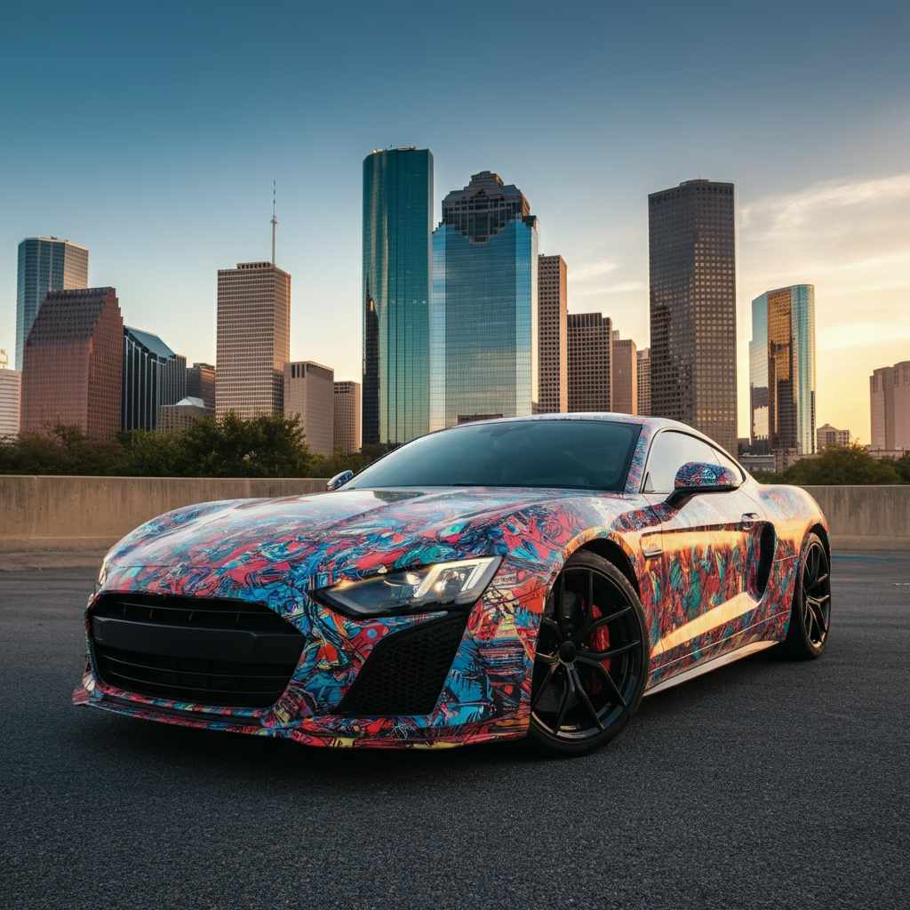 Transform Your Vehicle With Vinyl Wrap In Houston