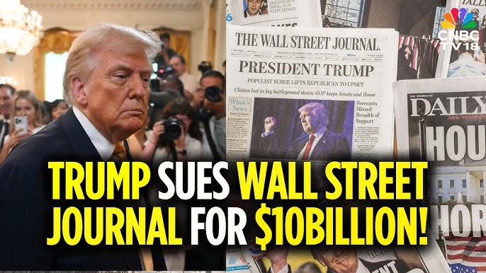Why Did President Trump File A $10 Billion Lawsuit Against The Wall Street Journal?