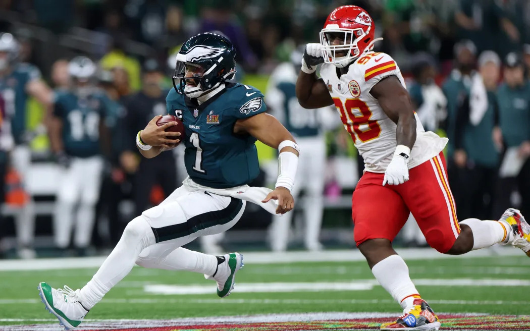 Kansas City Chiefs Vs Philadelphia Eagles Match Player Stats For Super Bowl LIX