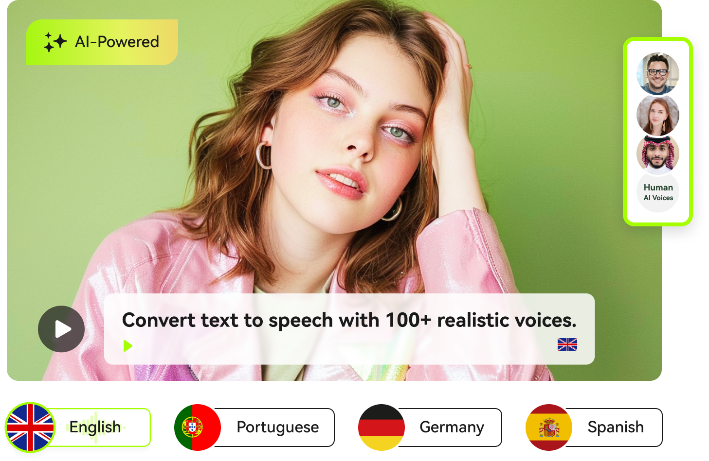Create Professio​nal Voiceovers⁠ With A‌ Free AI Video Dubb‌ing​ Tool ⁠and A‍nd F‌re