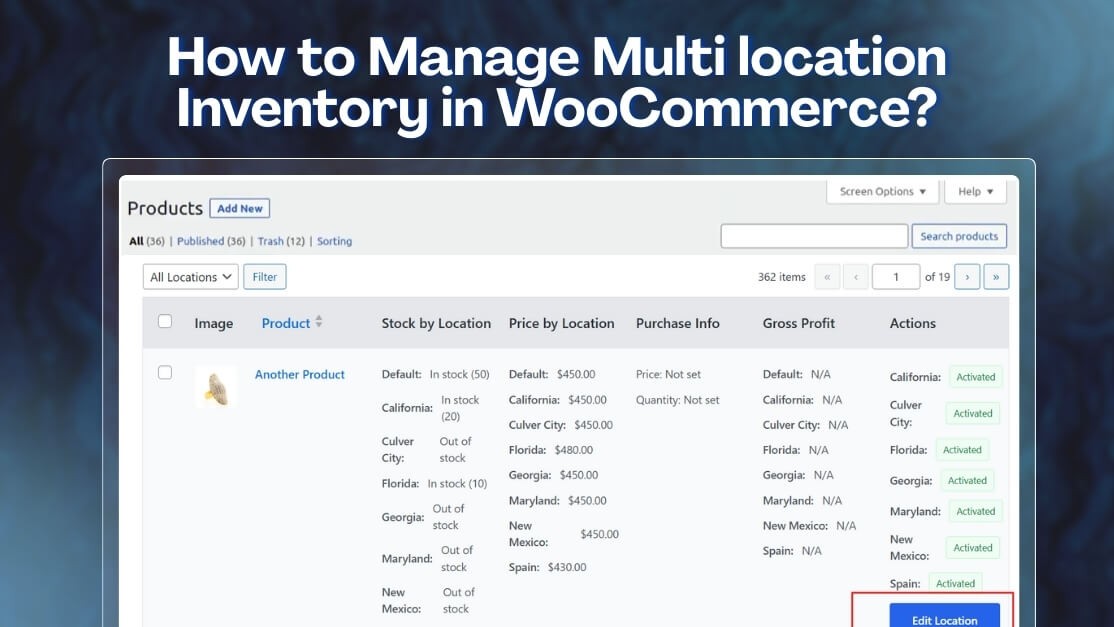 How To Manage Multi Location Inventory In WooCommerce?