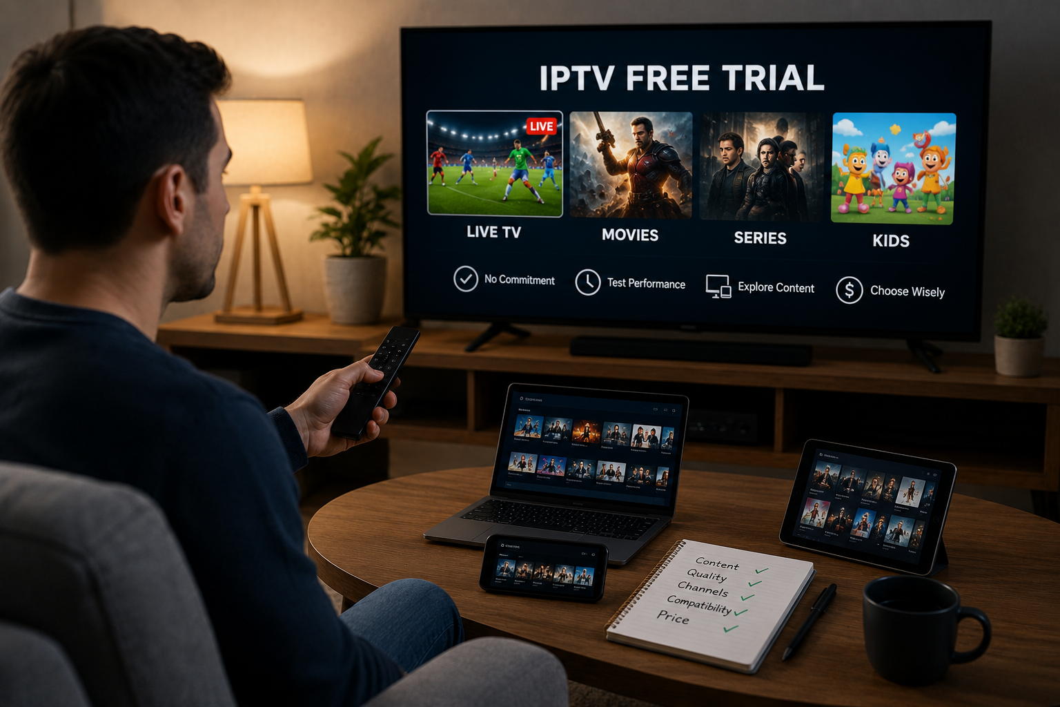 Why An IPTV Free Trial Is The Smart First Step Before Choosing A Streaming Service
