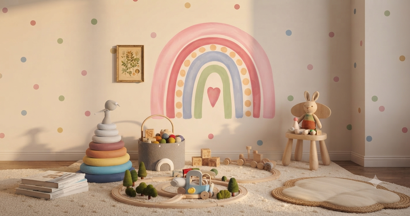 Nursery Wall Stickers: A Simple Way To Create A Beautiful And Inspiring Nursery